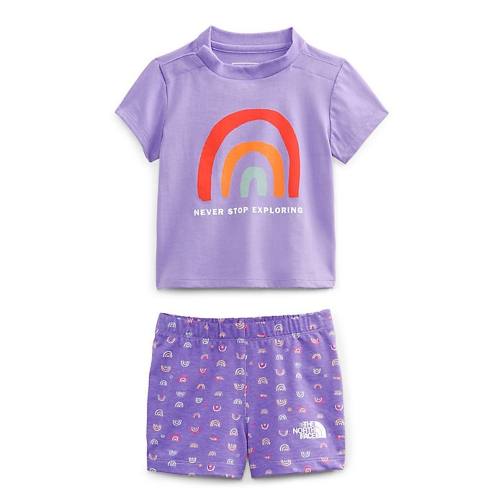 The North Face Infant Cotton Summer Set - Purple